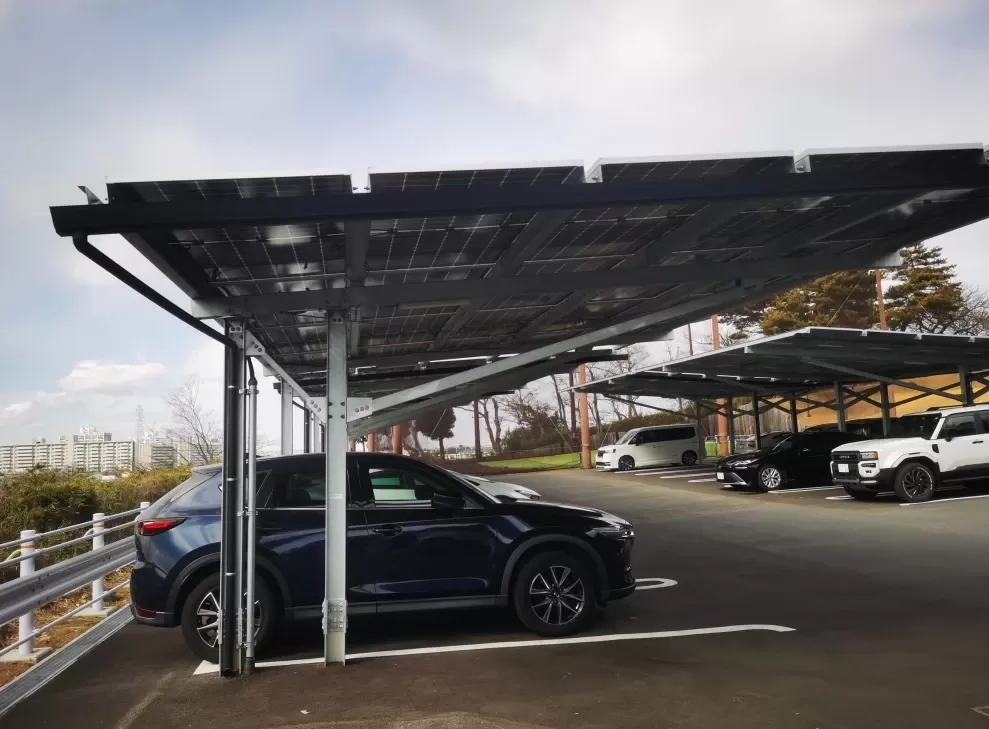 199.95kW Carport Project, Tokyo, Japan