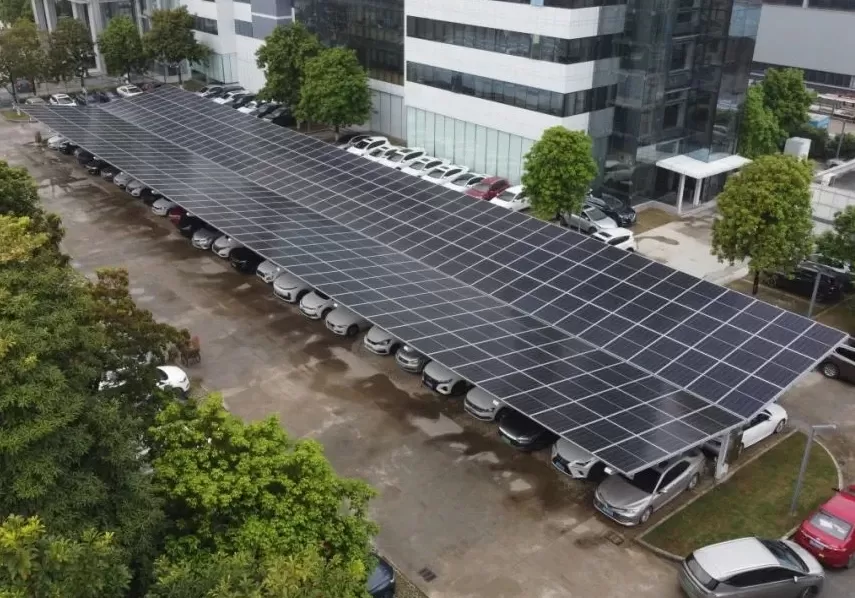 China 140.4kW Carport Project